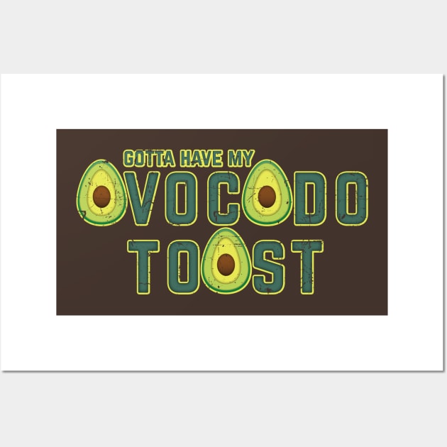 Avocado Toast Wall Art by KennefRiggles